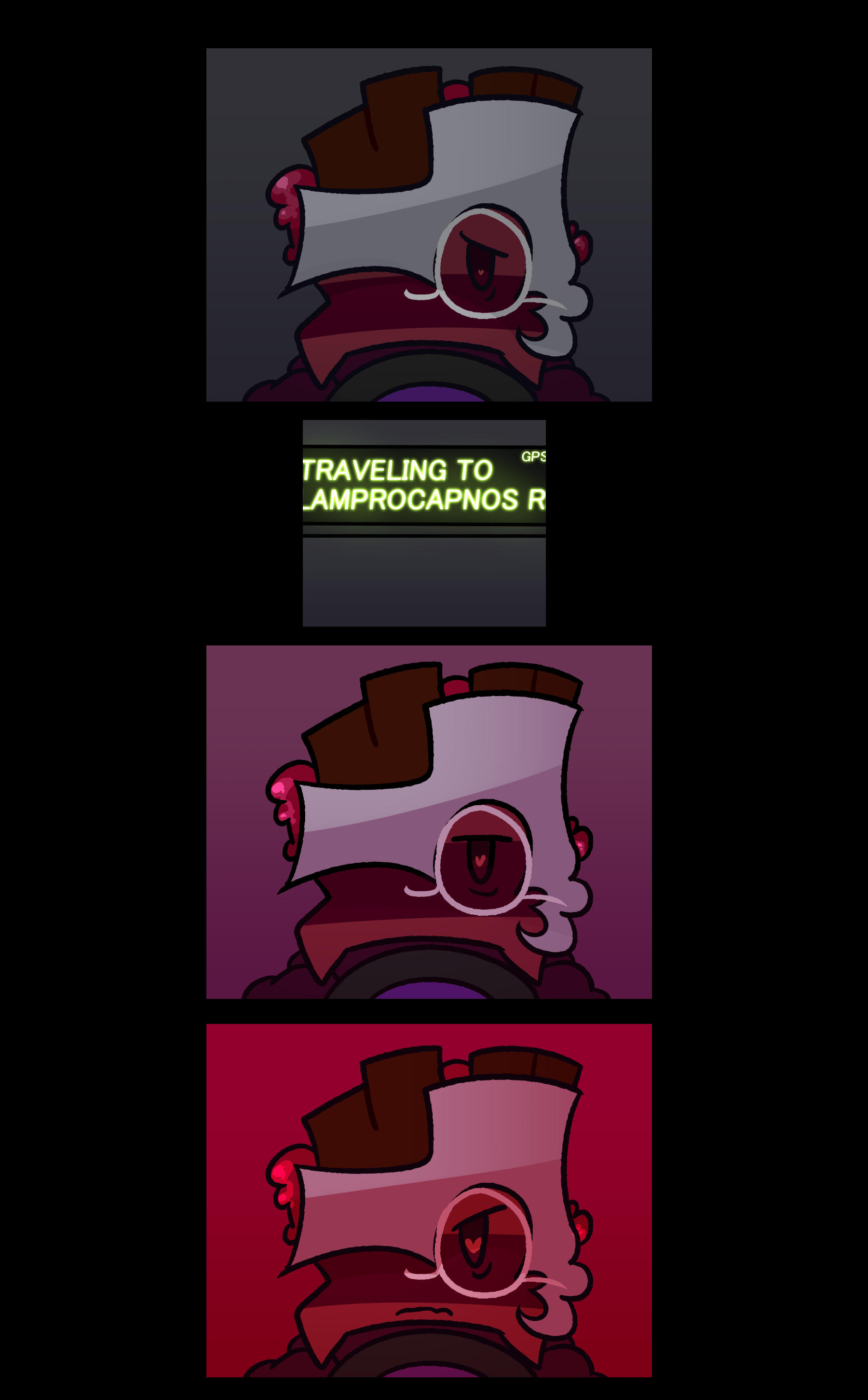 [DISPLAY: TRAVELING TO LAMPROCAPNOS R]