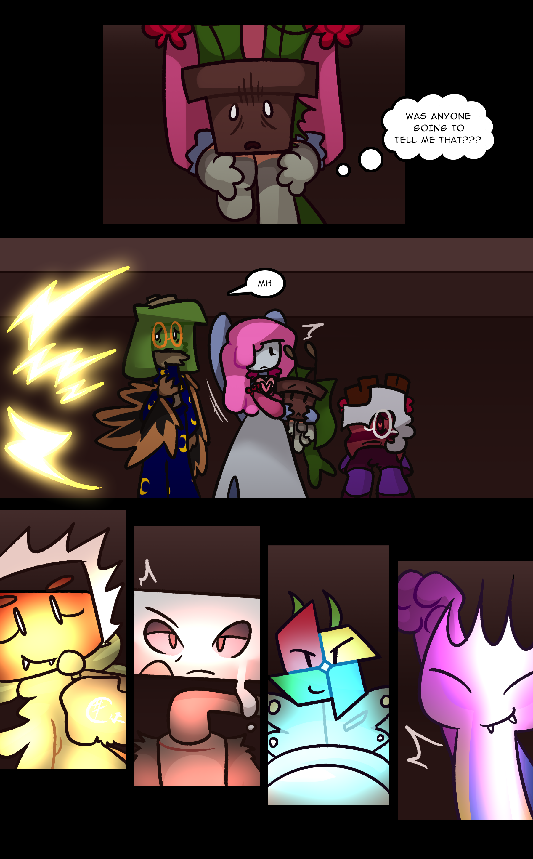 REED, THINKING: Was anyone going to tell me that??? OZANNE: mh