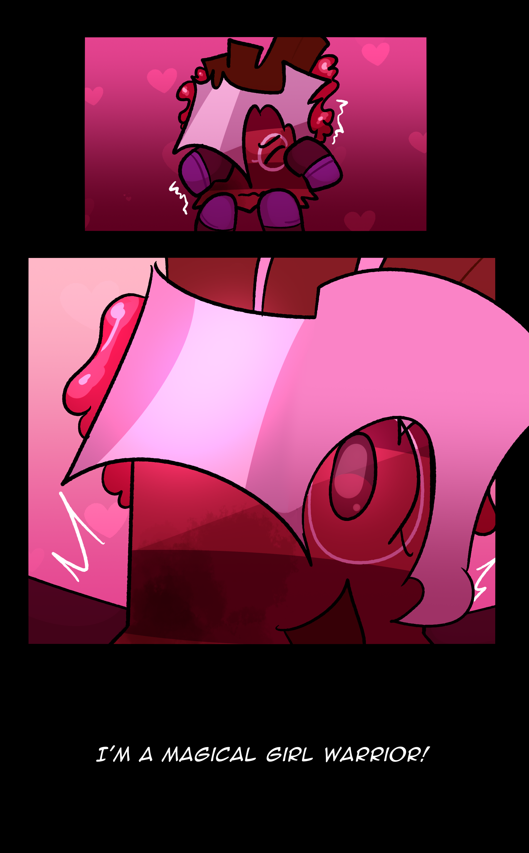 RUTH: I'm a magical girl warrior!